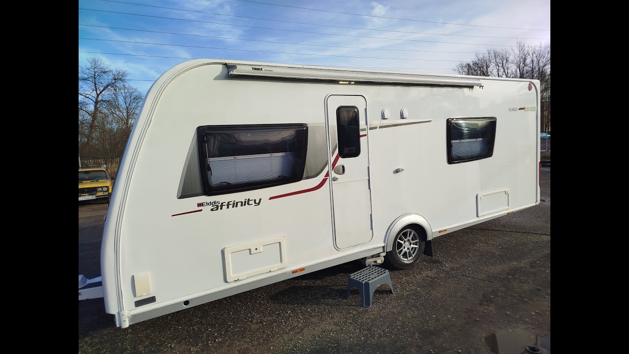 Шикарный караван,дом на колёсах Elddis Affinity 2015 года 4-5 мест с зимним отоплением ALDE
