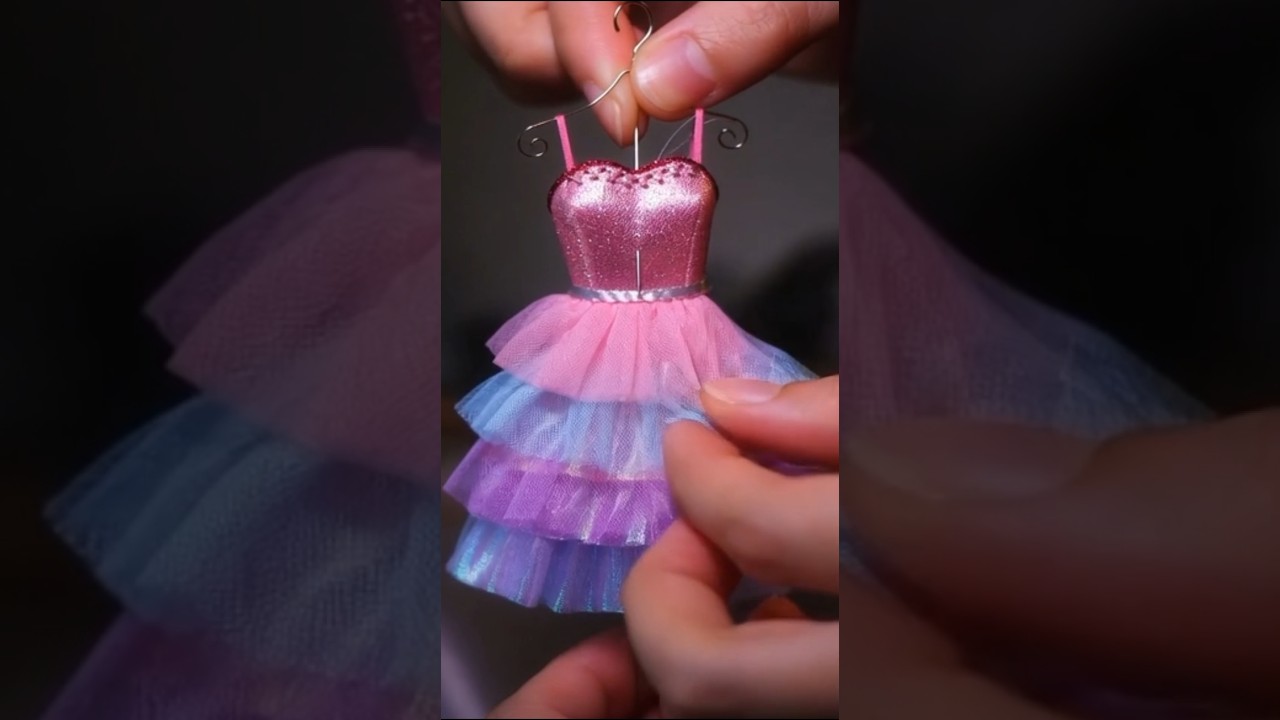 How-to & Style (mini dress making)doll dress making 