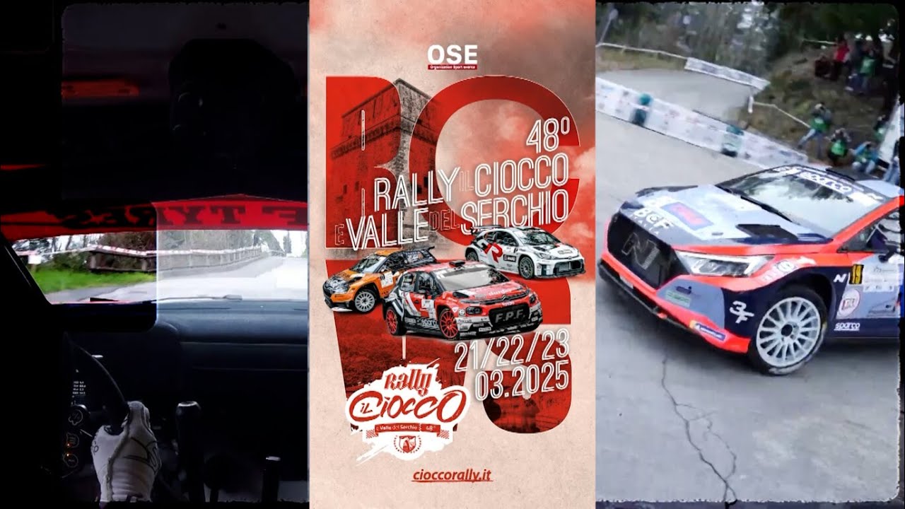 Rally del Ciocco e Valle del Serchio 2025 | Arrivo Finale e Premiazioni | 23/03/2025