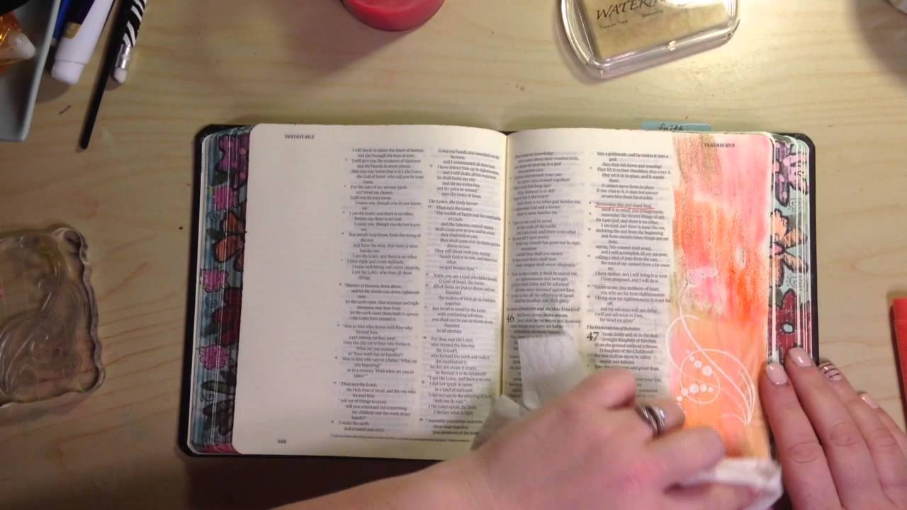 Bible Journaling with Gelatos