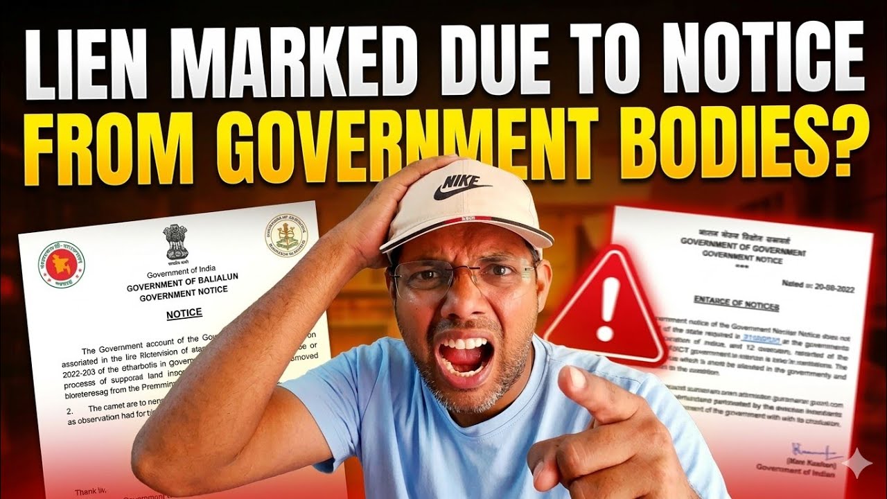 Lien Marked Due to Notice from Government Bodies | How to remove lien amount from bank account?