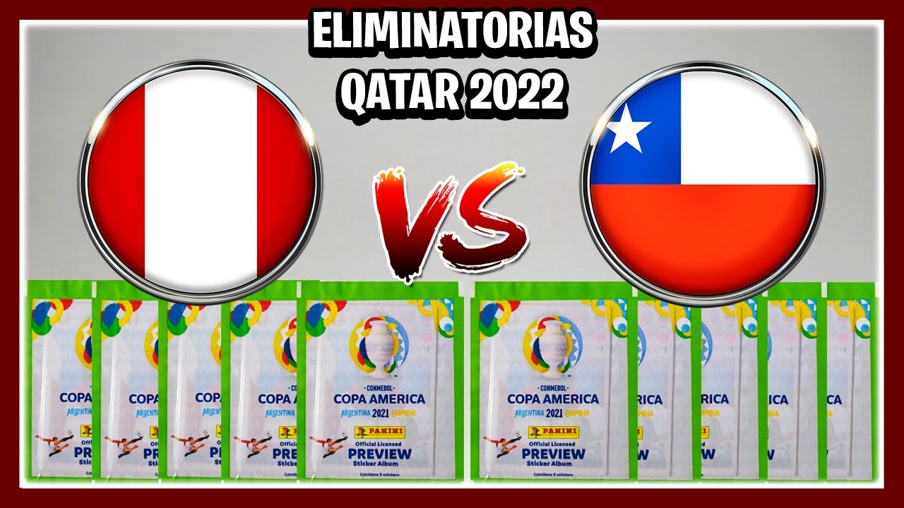 PERU vs CHILE - Simulación Eliminatorias QATAR 2022 (Copa America Preview Panini)