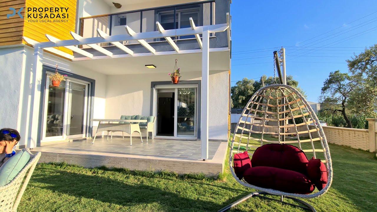 4 Bed 3 Bath detached Villa for Sale very Close to Beach in Kusadasi