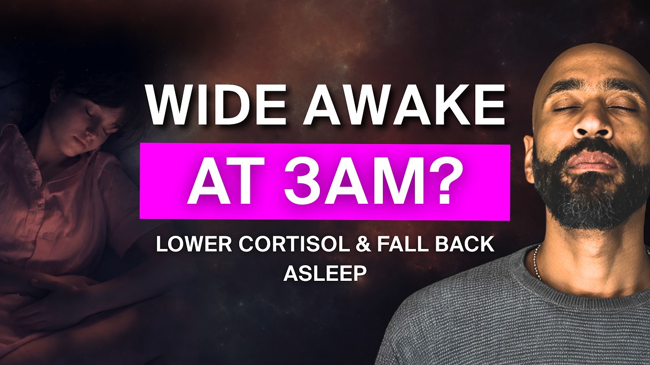 The 3am Cortisol Wake-Up | Guided Meditation to Get Back to Sleep