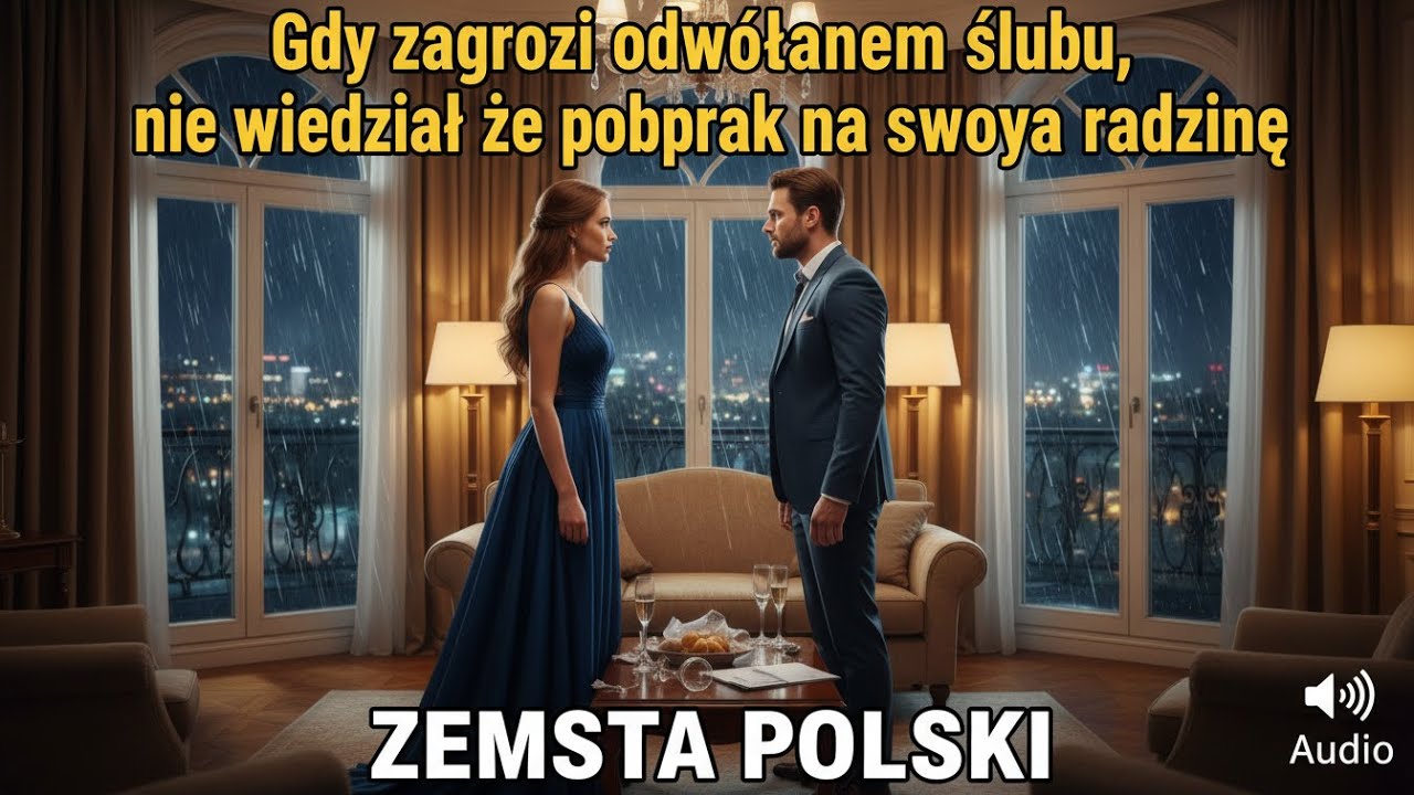 Gdy zagroził odwołaniem ślubu, chyba że porzucę karierę i zostanę posłuszną żoną,...