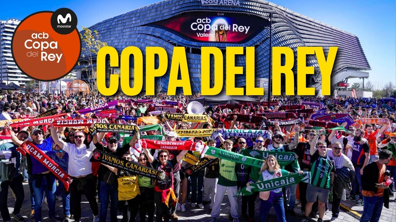 La afición CALIENTA la semifinal de la COPA DEL REY Barça-Baskonia
