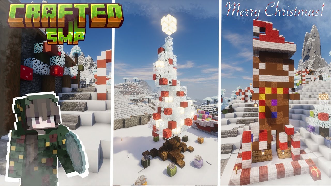The most ENTERTAINING Christmas Event I’ve ever been to! | Crafted SMP | ep.9