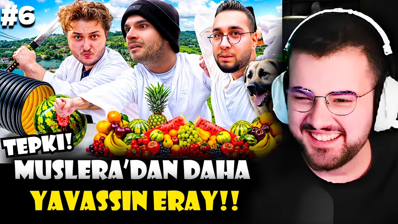 Jrokez - ERAY İLE BERABER 'MESUT CAN TOMAY FRUİT NİNJA #6' TEPKİ! | Muslera'dan Daha Yavaşsın..