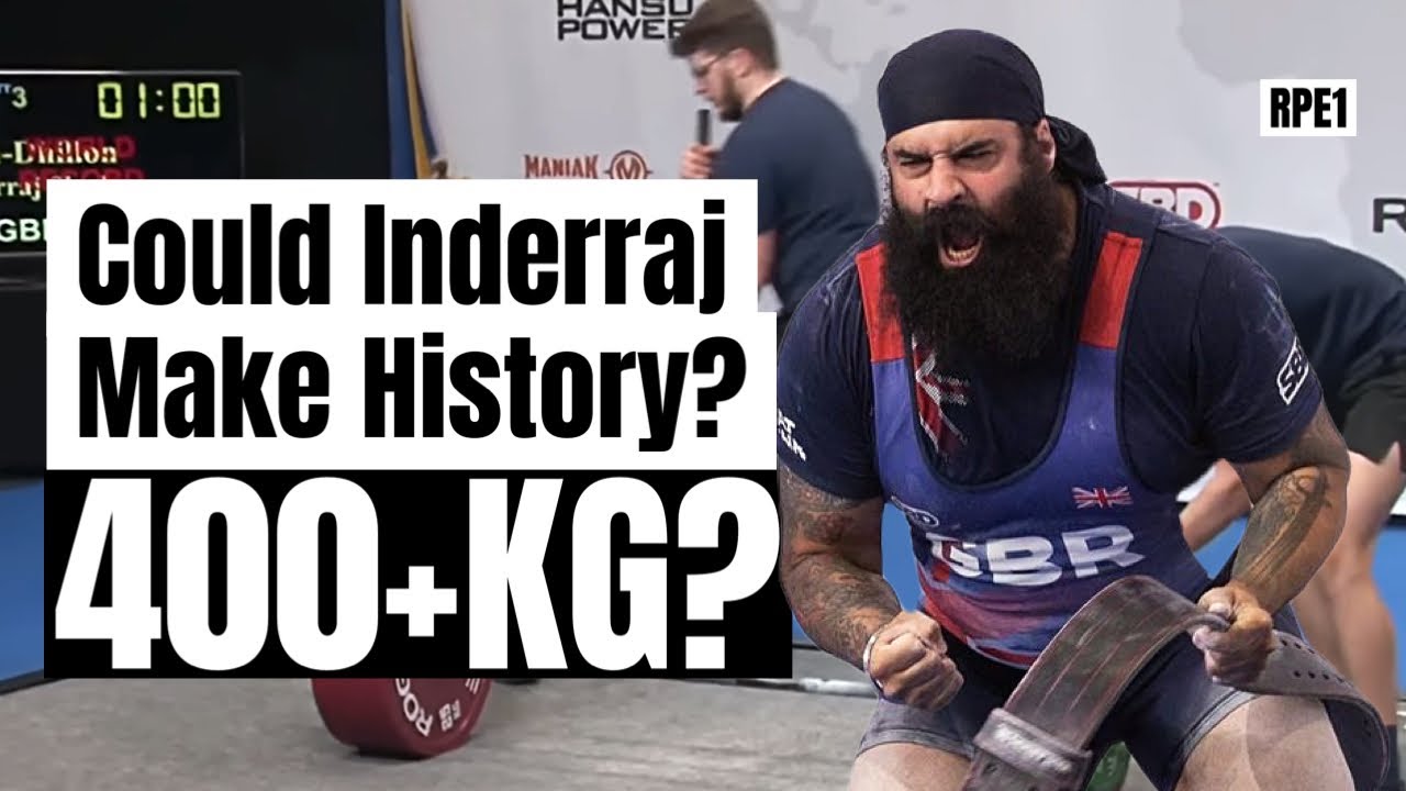 Can Inderraj Singh-Dhillon Break Rondel Hunte's Deadlift WR?: EPF European Championships 2024 | RPE1