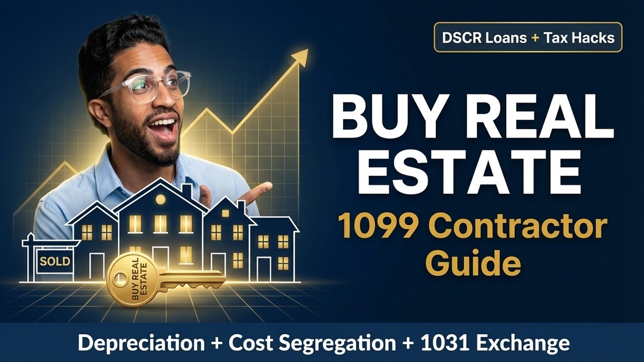 Руководство для подрядчиков по форме 1099 по покупке недвижимости (помимо вашего первого дома)