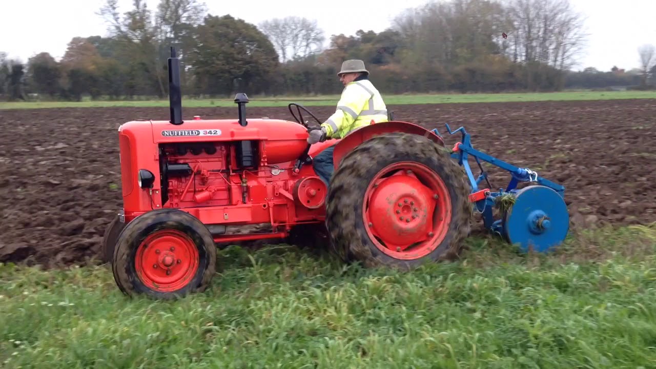 Three Nuffield’s Ploughing On A November Morning 2013