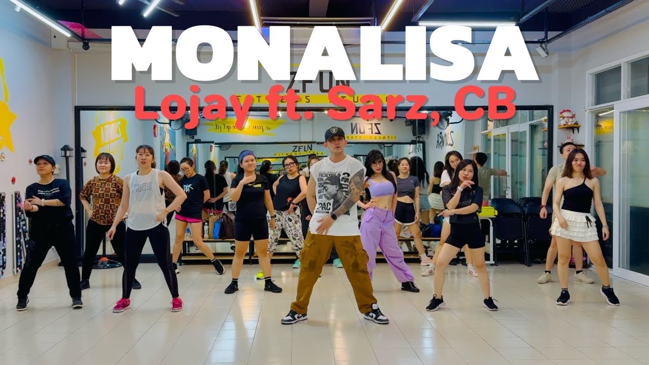 MONALISA (remix) by Lojay ft. Sarz, Chris Brown | Zumba | Zfun