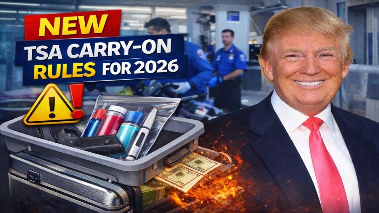 NEW TSA Carry-On Rules You NEED to Know in 2026