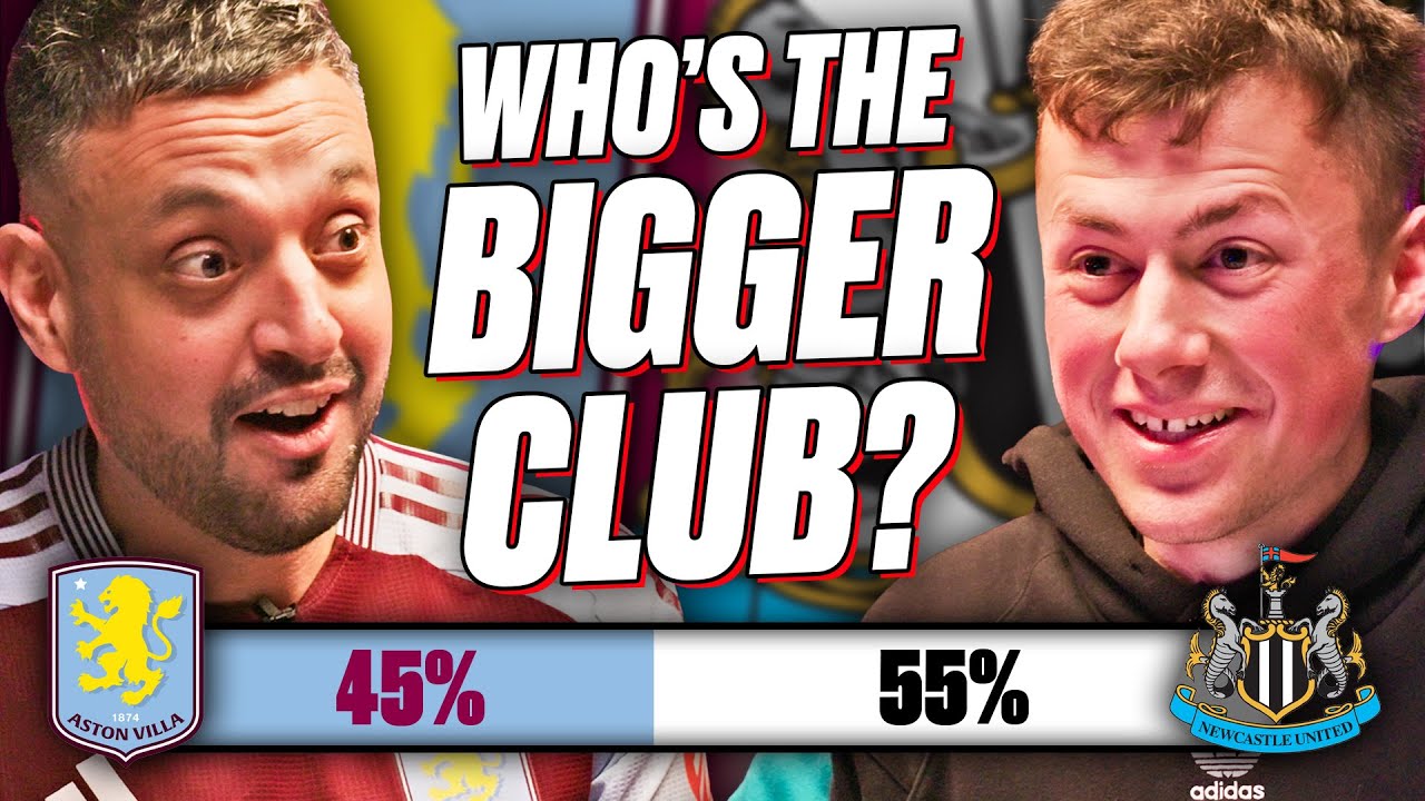 Who Do Premier League Fans Hate Most? Villa vs Newcastle | The Table Game