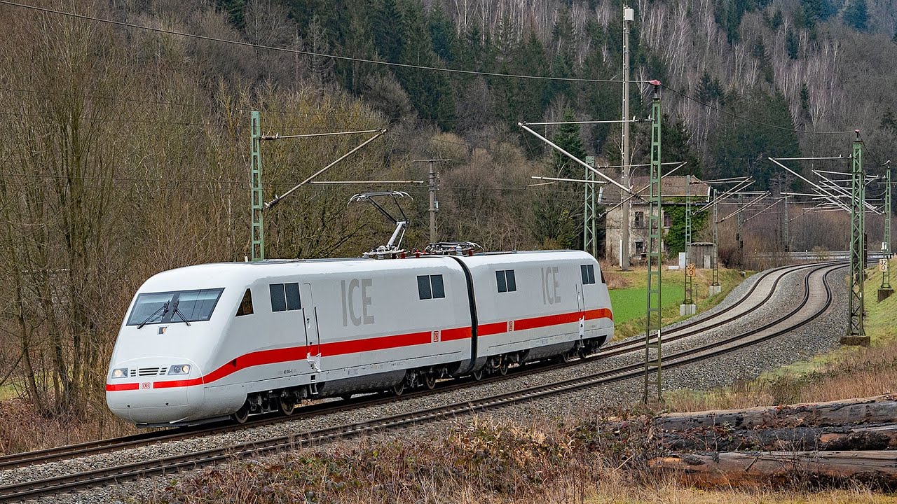 ICE-Triebköpfe, BR 151 Lokzug, Raildox, Transflex, TX Logistik, Messzug uvm. auf der Frankenwaldbahn