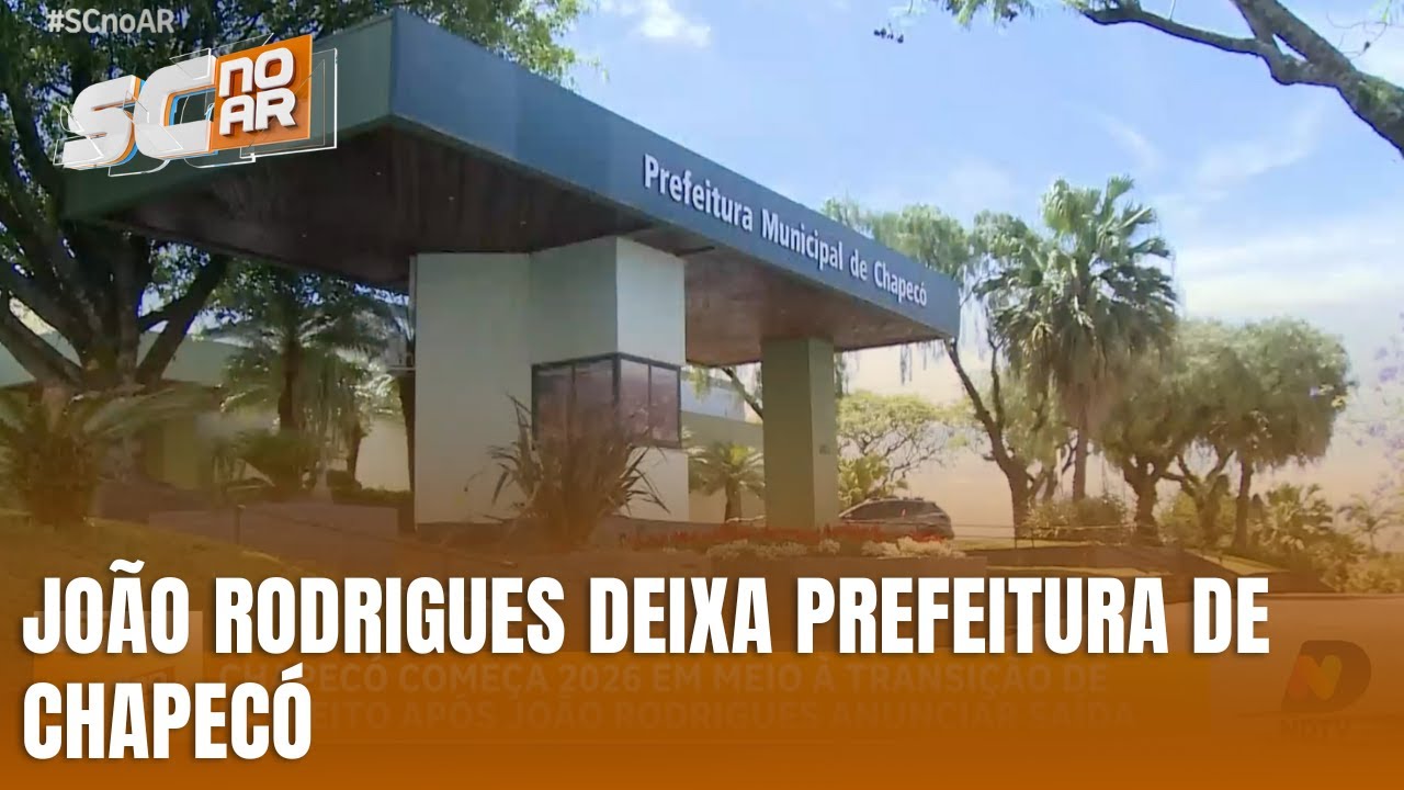 Chapec&oacute; vive mudan&ccedil;a no comando com sa&iacute;da do prefeito em mar&ccedil;o