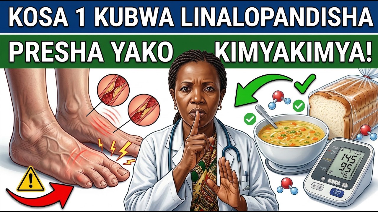 Acha Kula Vyakula Hivi 3 Mara Moja Kama Unataka Kushusha Presha Ya Damu!