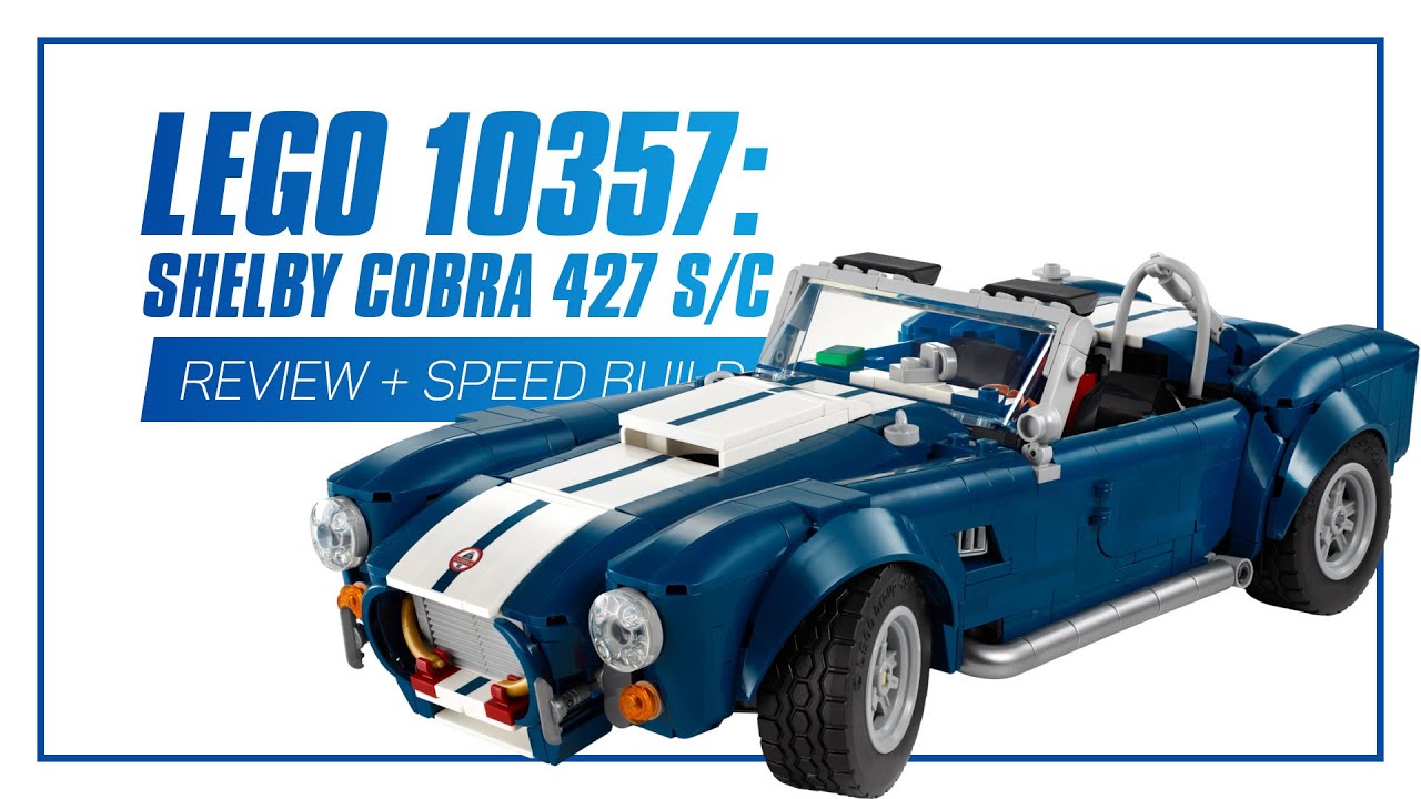 LEGO 10357: Shelby Cobra 427 S/C - IN-DEPTH REVIEW