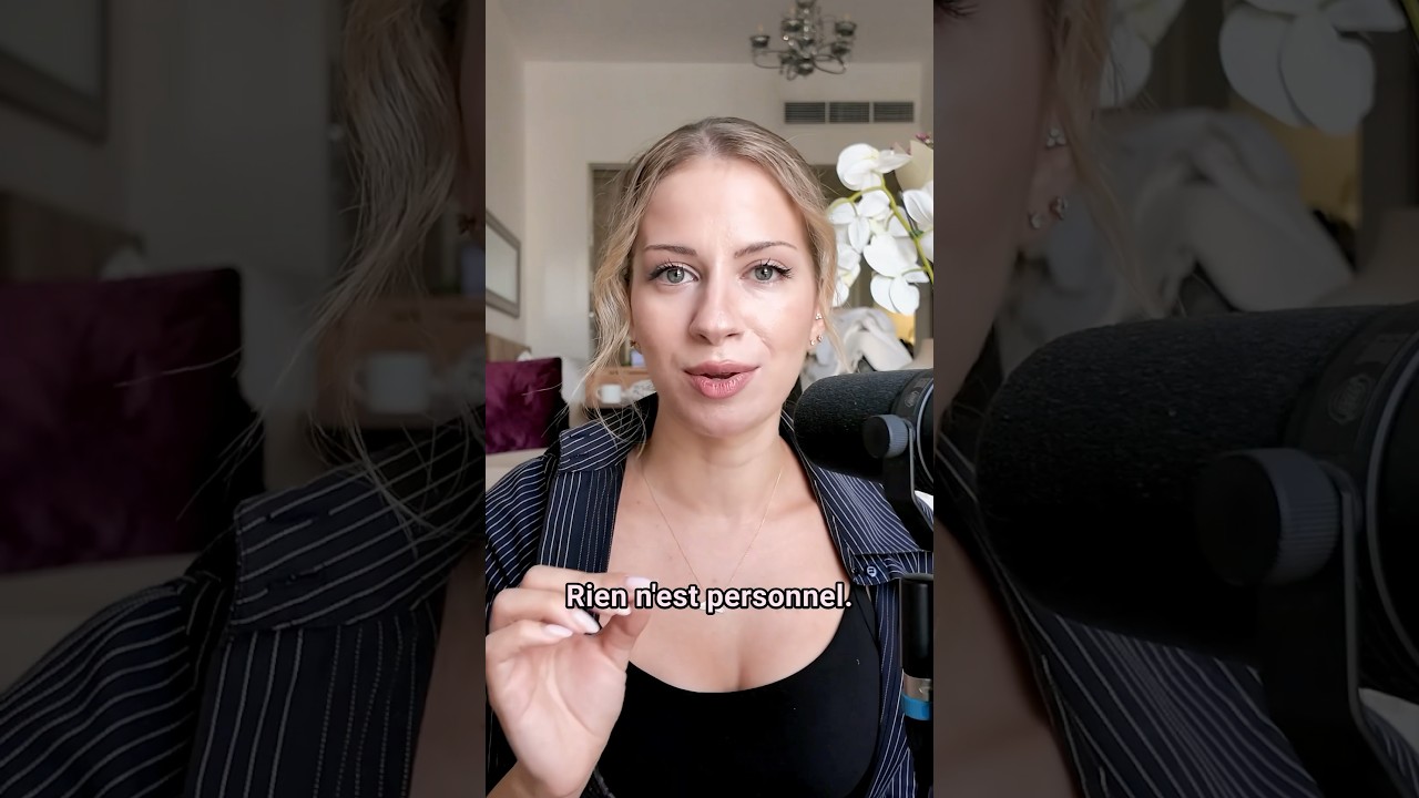 Ne plus tout prendre personnellement est un vrai pouvoir 🔥 Dis-moi si tu arrives &agrave; le faire 👇🏼