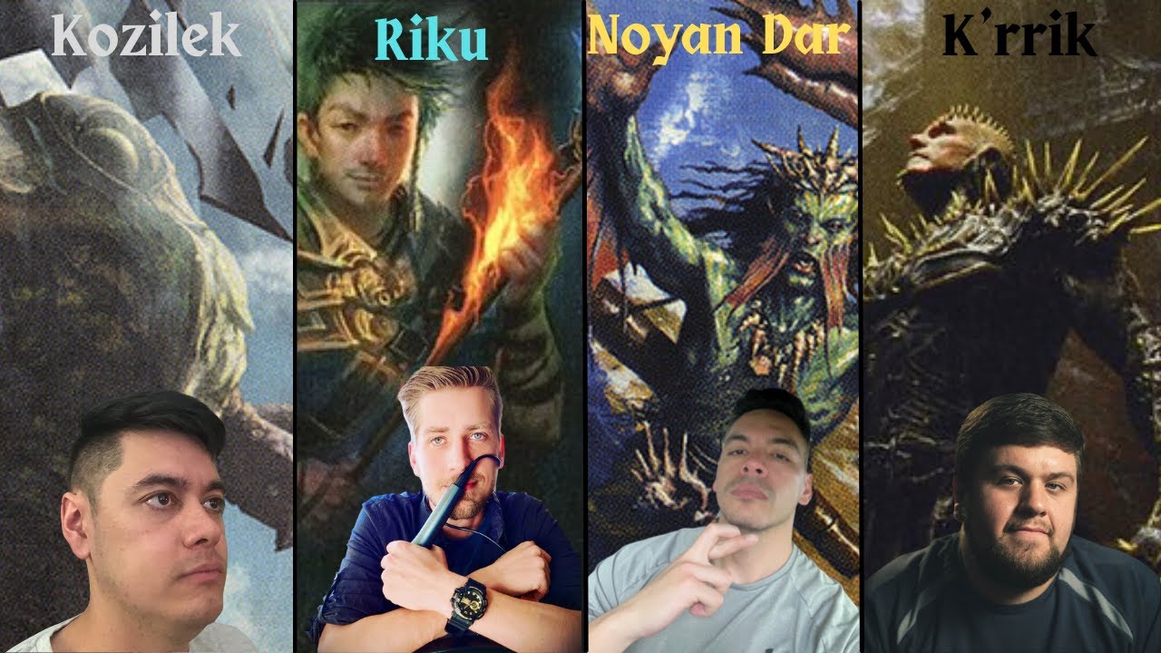 Kozilek vs Riku vs Noyan Dar vs K'rrik | EDH/Commander Gameplay #10