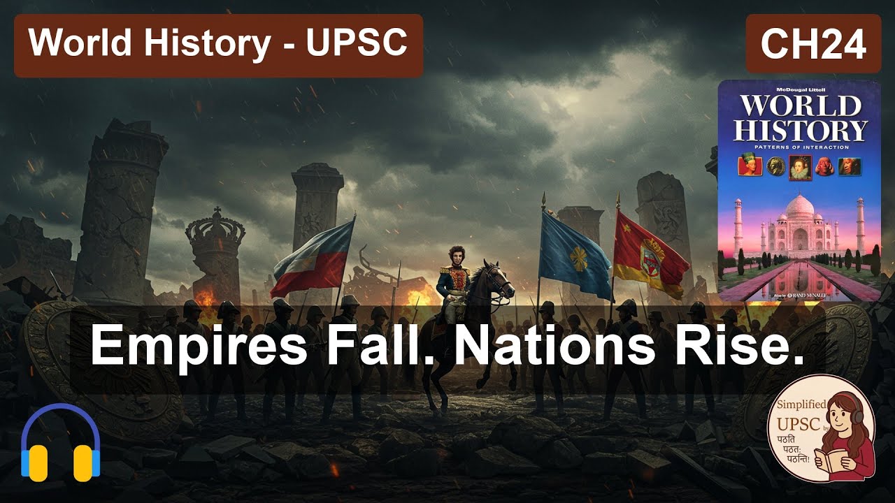 [Mid-Bytes] World History Ch24 NATIONALIST REVOLUTIONS SWEEP THE WEST | Latin American Independence