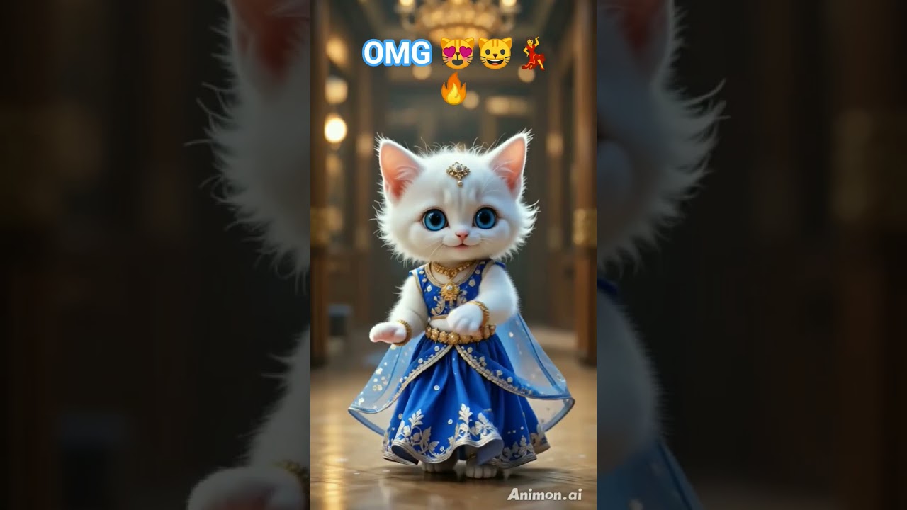 🐱💃 This Dancing Kitten in Lehenga Is Melting Hearts Worldwide!
