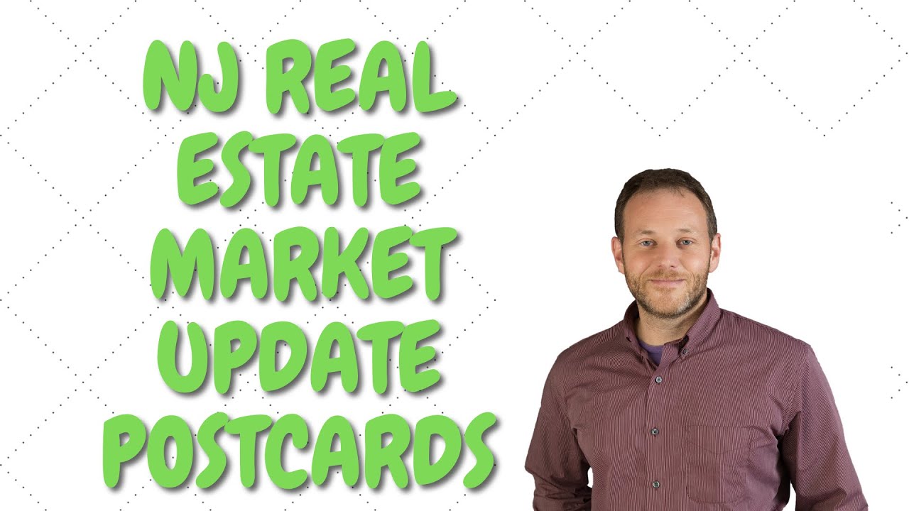 NJ Real Estate Market Update Flyers: DIY doublesided farming postcards on cardstock