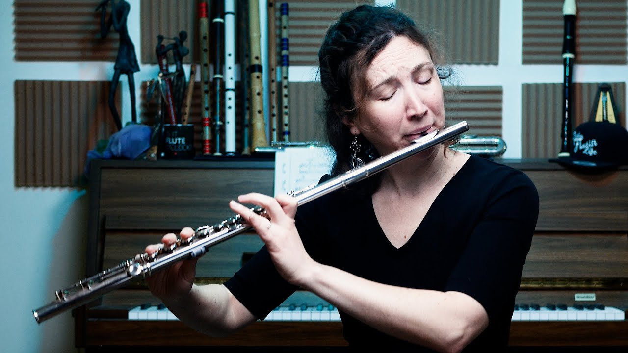 The Swan (Le Cygne) Saint Saëns - (Flute and Piano) - Amelie Brodeur