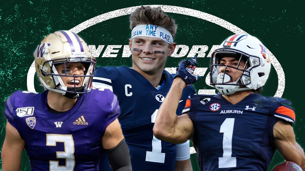 New York Jets 2021 7 Round Mock Draft With Trades