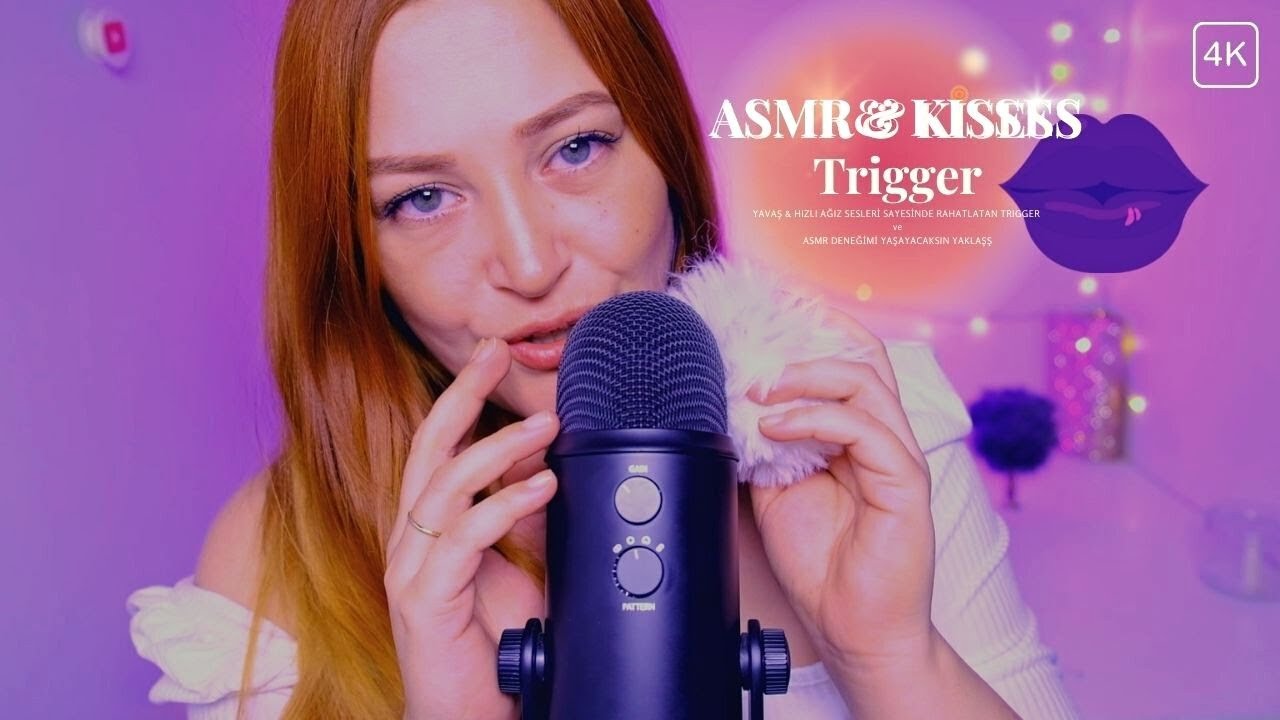 YAVAŞ & HIZLI AĞIZ SESLERİ | ASMR Türkçe
