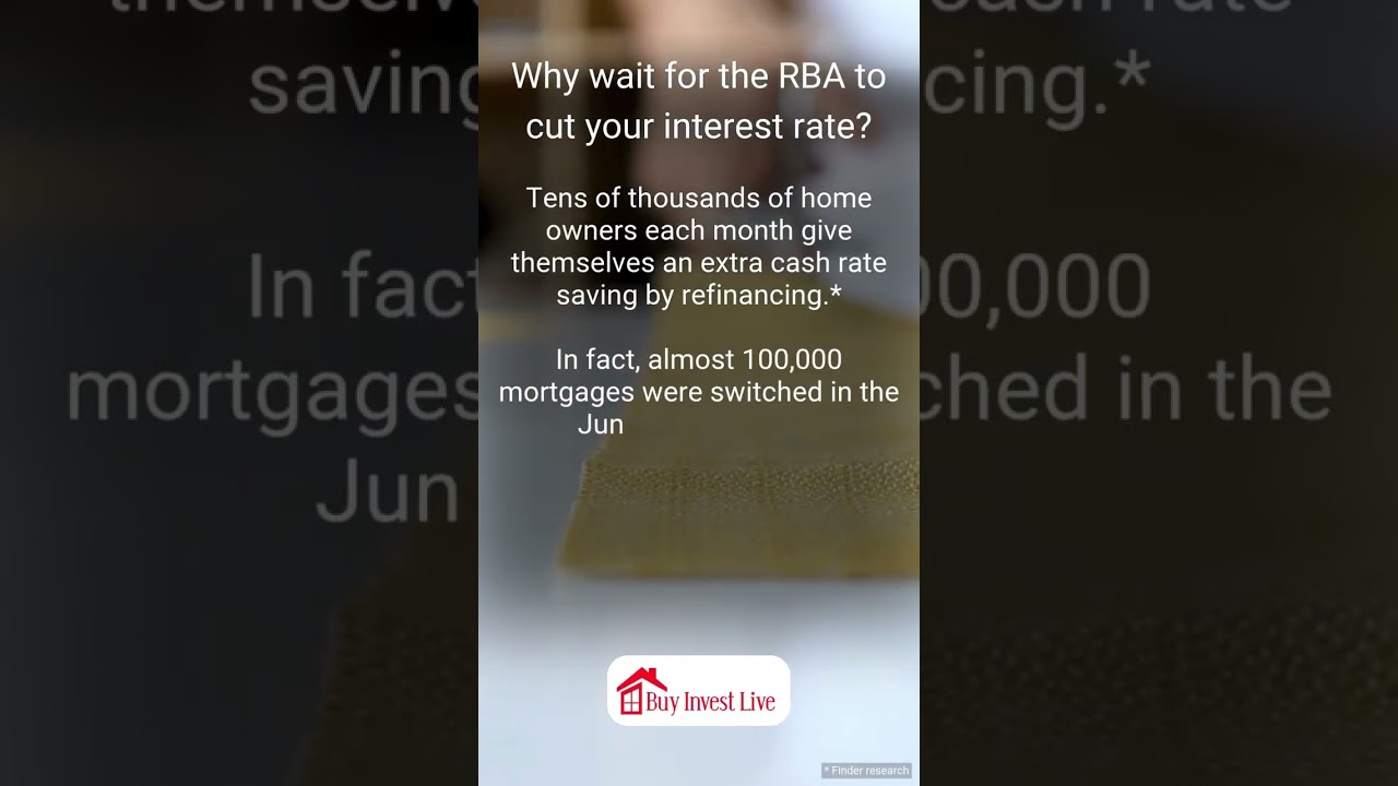 Why wait for the RBA to cut your interest rate?