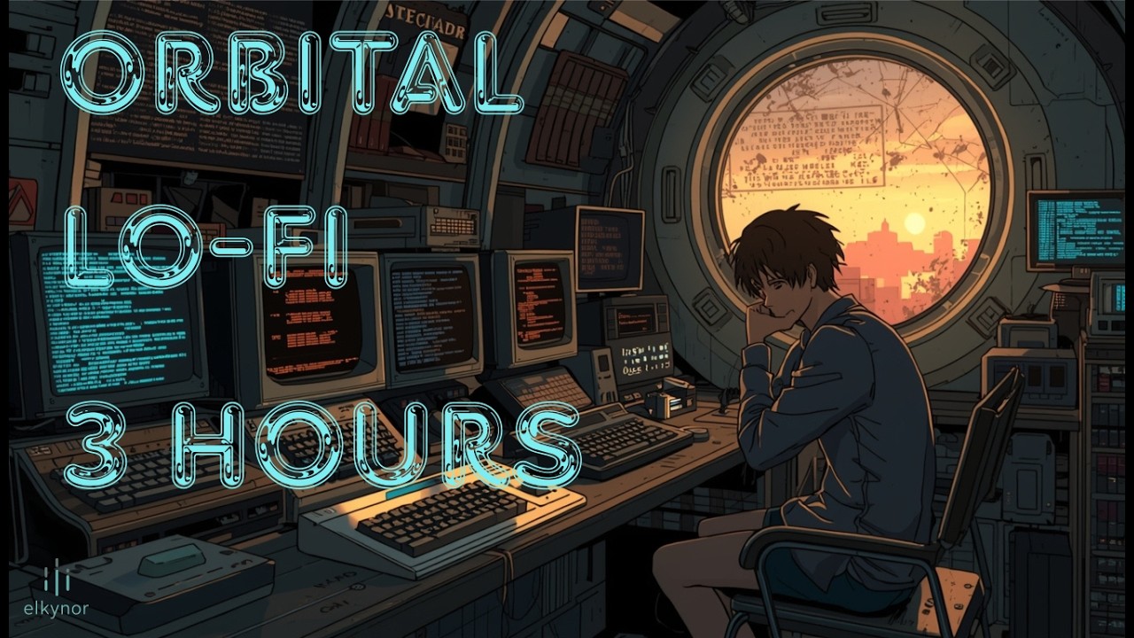 Silent lofi for reading data logs in an abandoned orbital observation station library - 3 HOURS