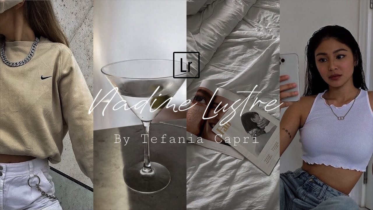 Edit Like Nadine Lustre | Moody Aesthetic Lightroom Preset for Instagram Feed