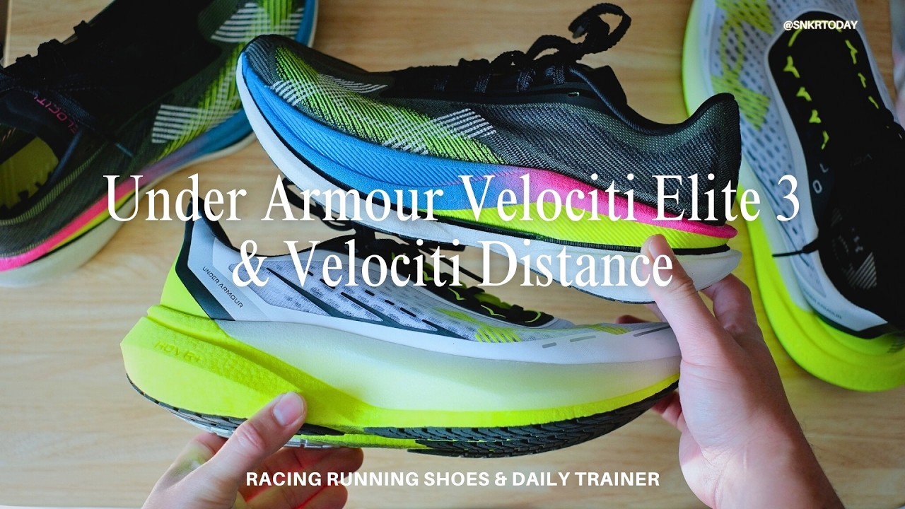 รีวิง Under Armour Velociti Elite 3 และ Velociti Distance รองเท้าวิ่งแข่งขันและใส่ซ้อมรุ่นใหม่จาก UA