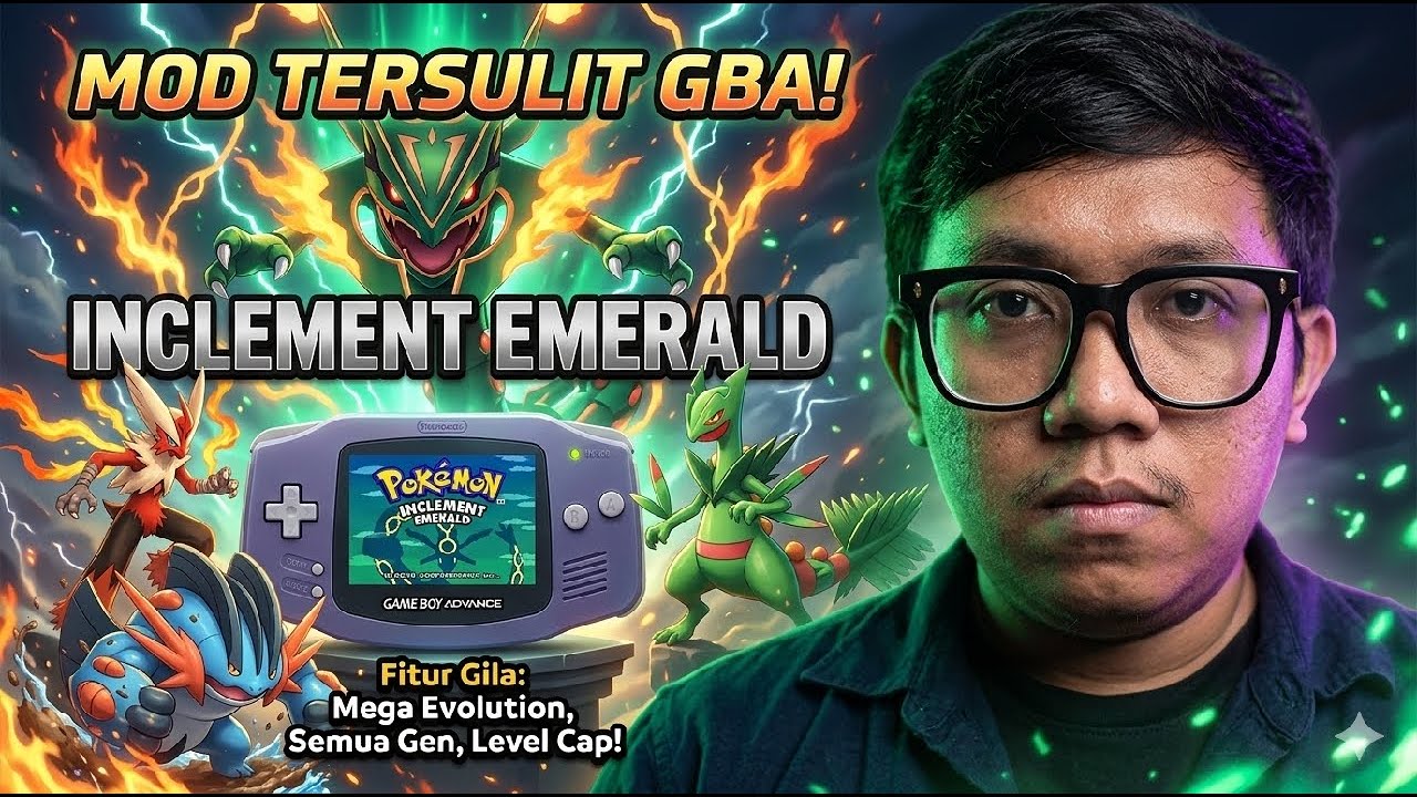 [●] Ngabuburit Bersama | POKEMON INCLEMENT EMERALD | MOD GBA TERSULIT | PART.1