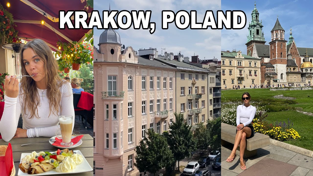 KRAKOW, POLAND -TRAVEL VLOG! COME TO POLAND WITH ME!