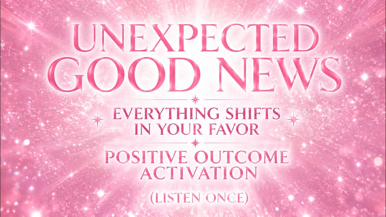 UNEXPECTED GOOD NEWS ✨ A Positive Shift Is Happening for You (Listen Once)