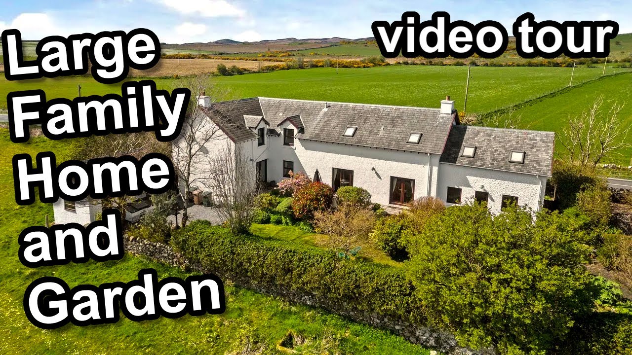 Video Tour of Smithy House, Isle of Islay, Scotland.