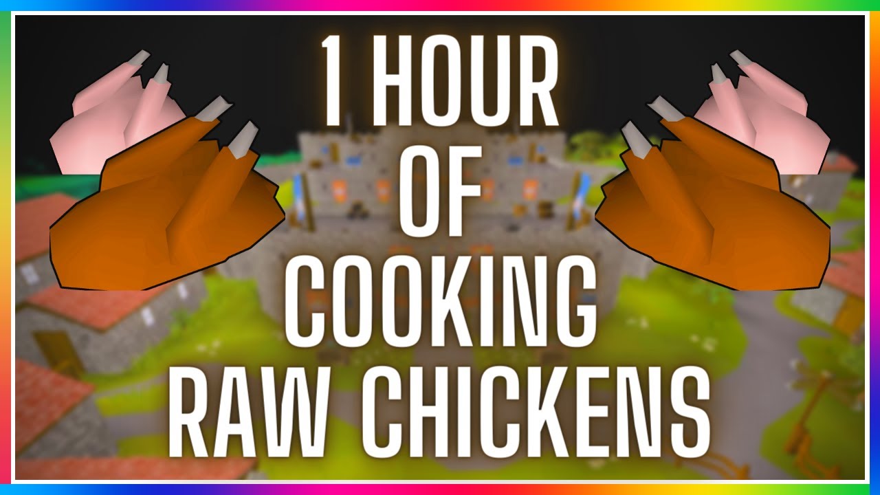 OSRS F2P - Cooking Raw Chickens | Testing OSRS Wiki Money Making Methods | 2021