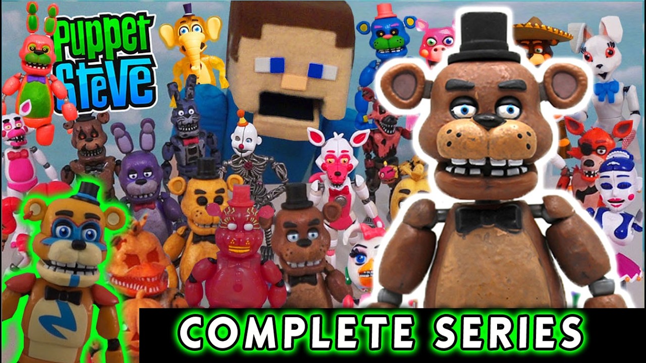 Набор фигурок FUNKO Five Nights at Freddy's Articulated Series 1-14, полный список, 5 дюймов (201...
