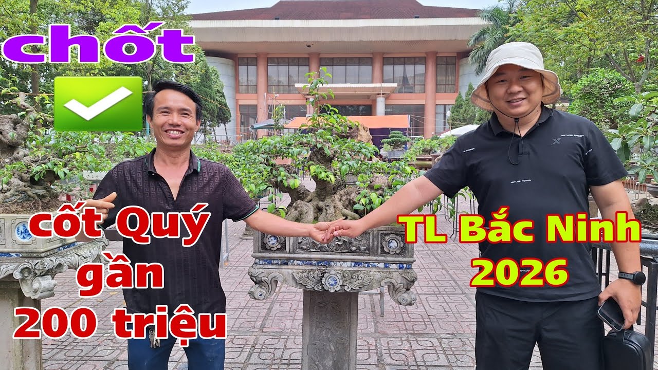 Chốt ✅ - Cốt Quý gần 200 triệu - tại các gian hàng thương mại - TL - Bắc Ninh 2026