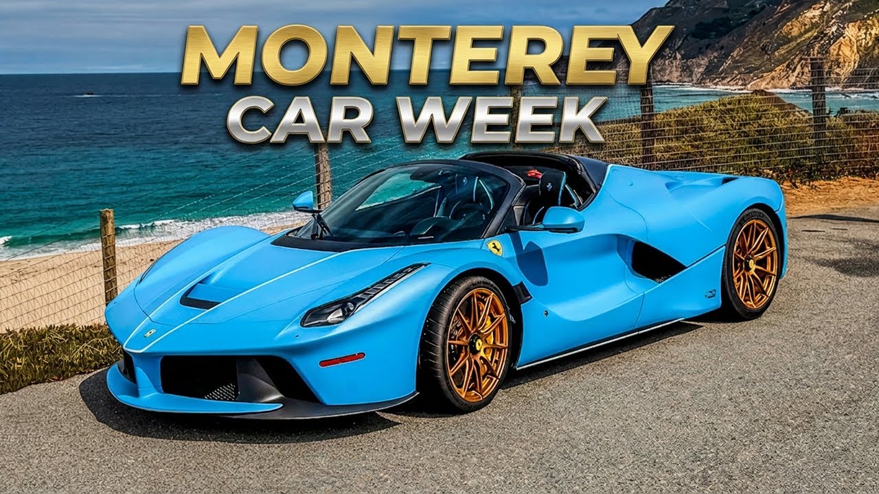 Я увидел ВСЕ машины мечты за ОДИН день на Monterey Car Week!