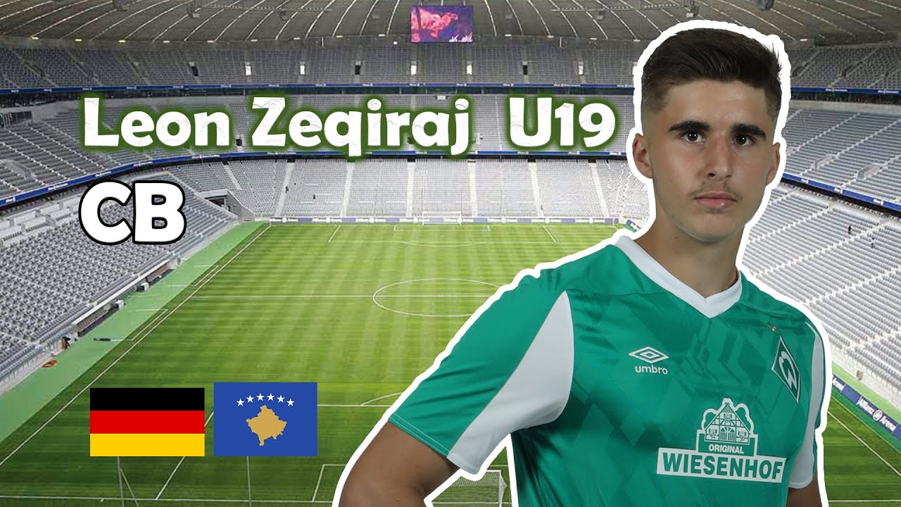 Leon Zeqiraj U19 new Best Defender from Germany/Deutchland