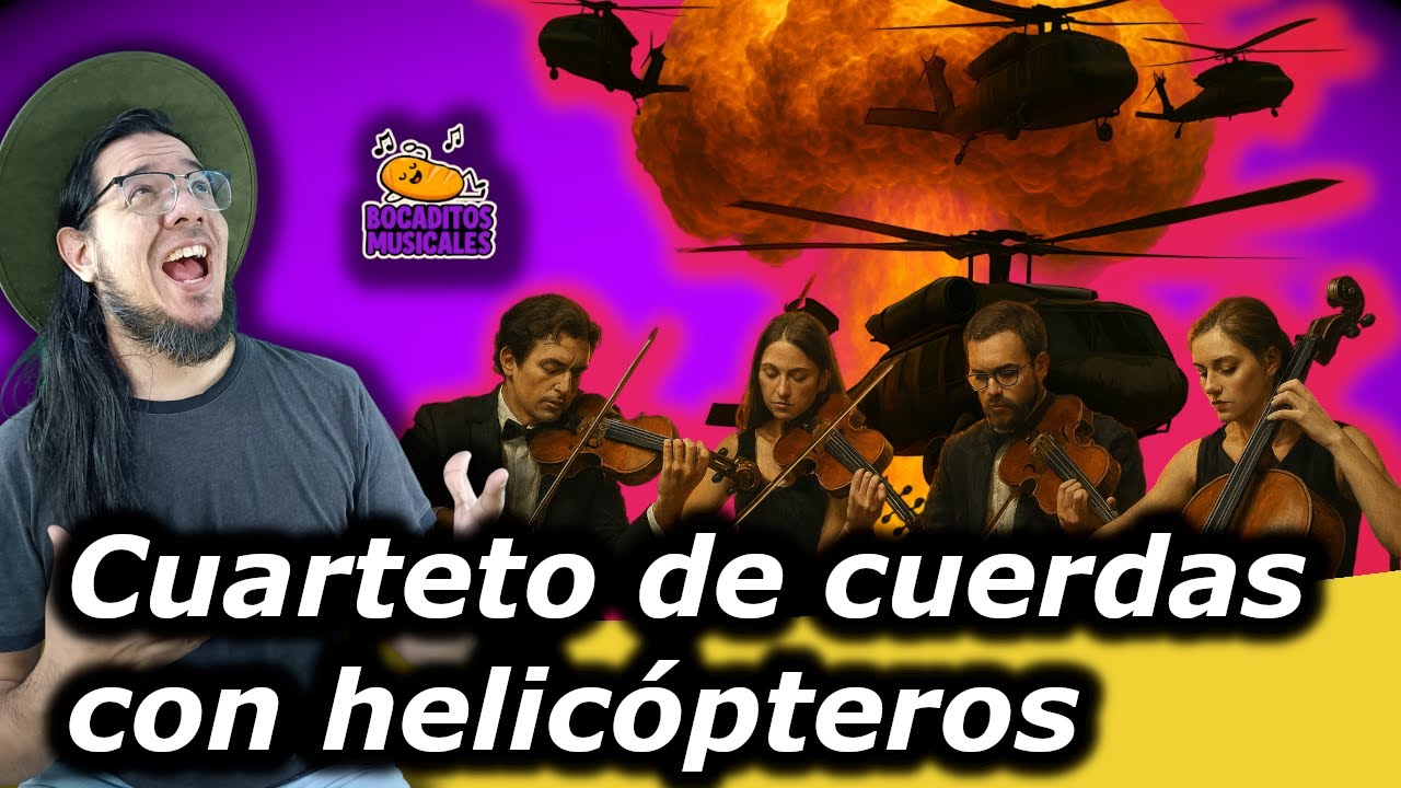 Tú escucharías música con Helicópteros? - Bocaditos Musicales #5