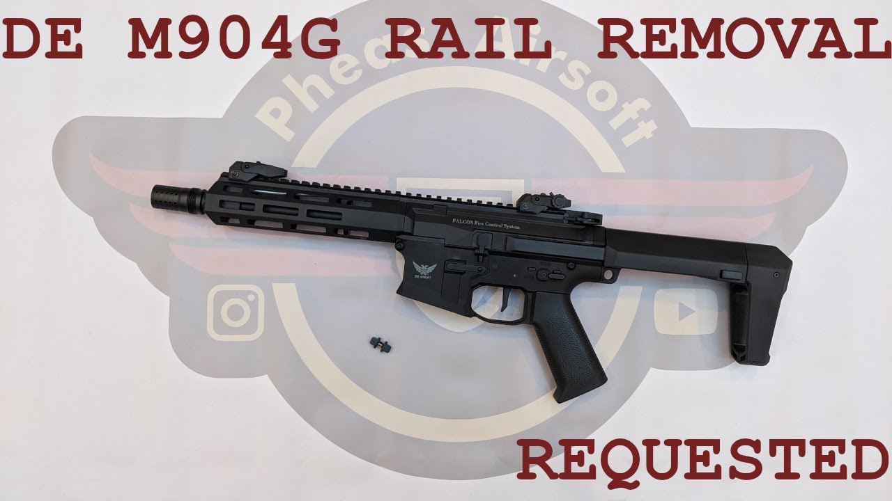 [REQUESTED] [HOW TO] DE M904G Rail removal / hand guard removal