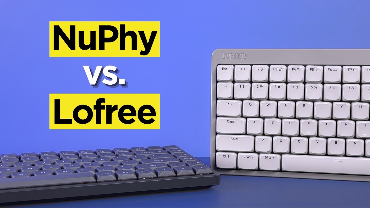 NuPhy Node 75 против Lofree Flow Lite 84