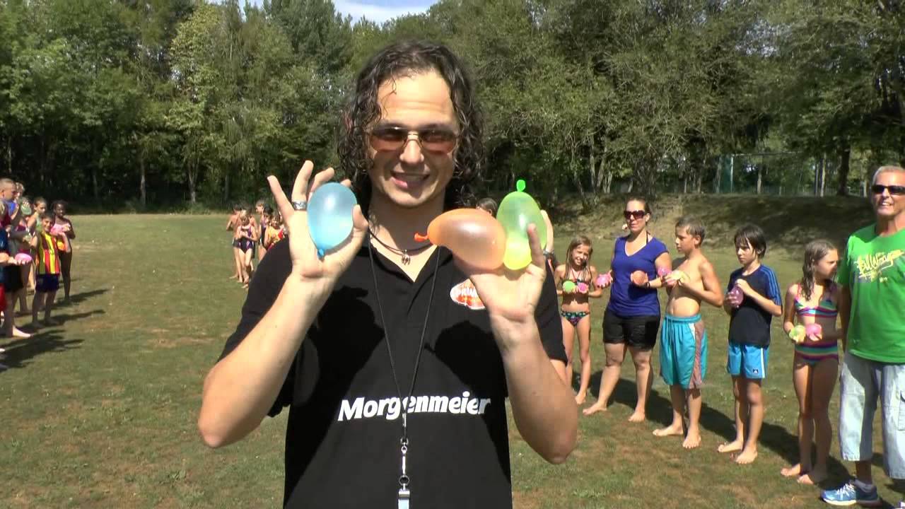 Wasserschlacht mit dem Morgenmeier beim TV Jahn Schweinfurt
