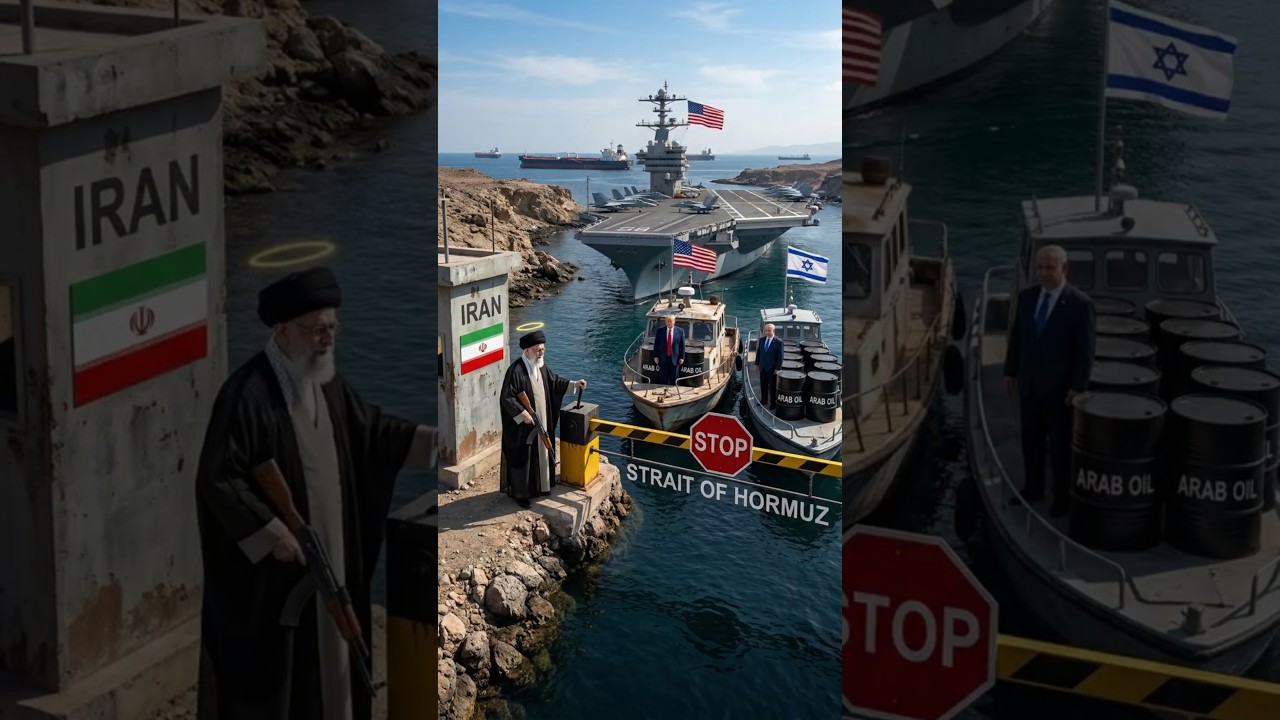 Trump & Bibi Try to Break Through Iran&rsquo;s Strait of Hormuz Blockade⛴️🛑🔥
