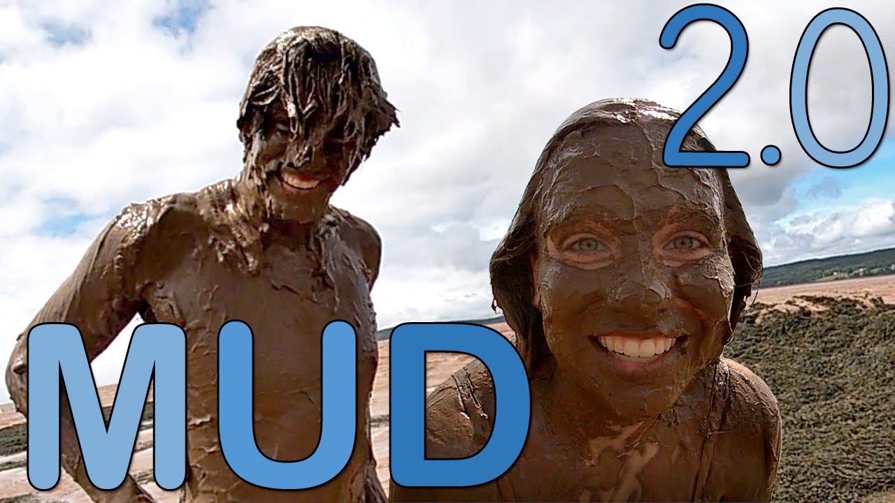Mud sliding pt2 & *dipping* our faces in mud