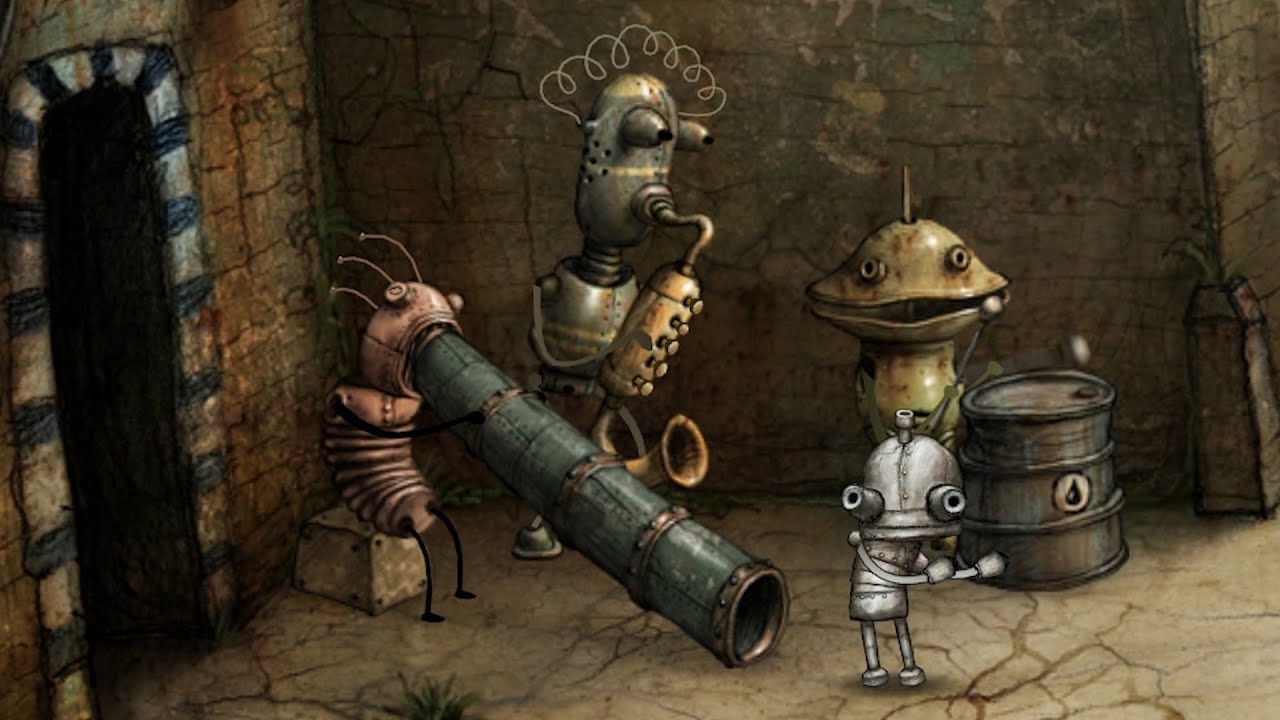 Machinarium - Musical moment #1 - The Robot Band Tune